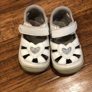 Stride Rite white girl shoes